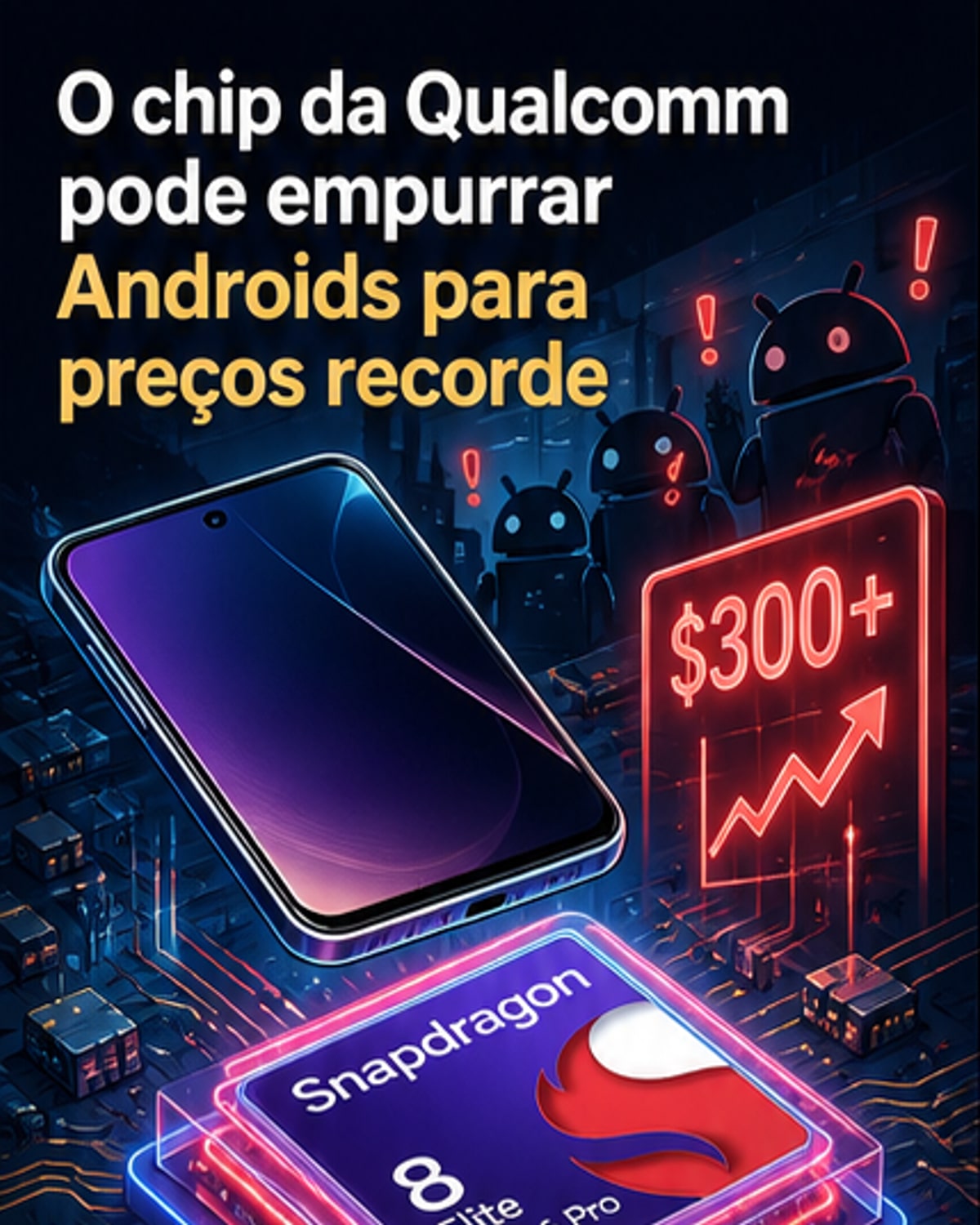Smartphones Android vão subir de preço