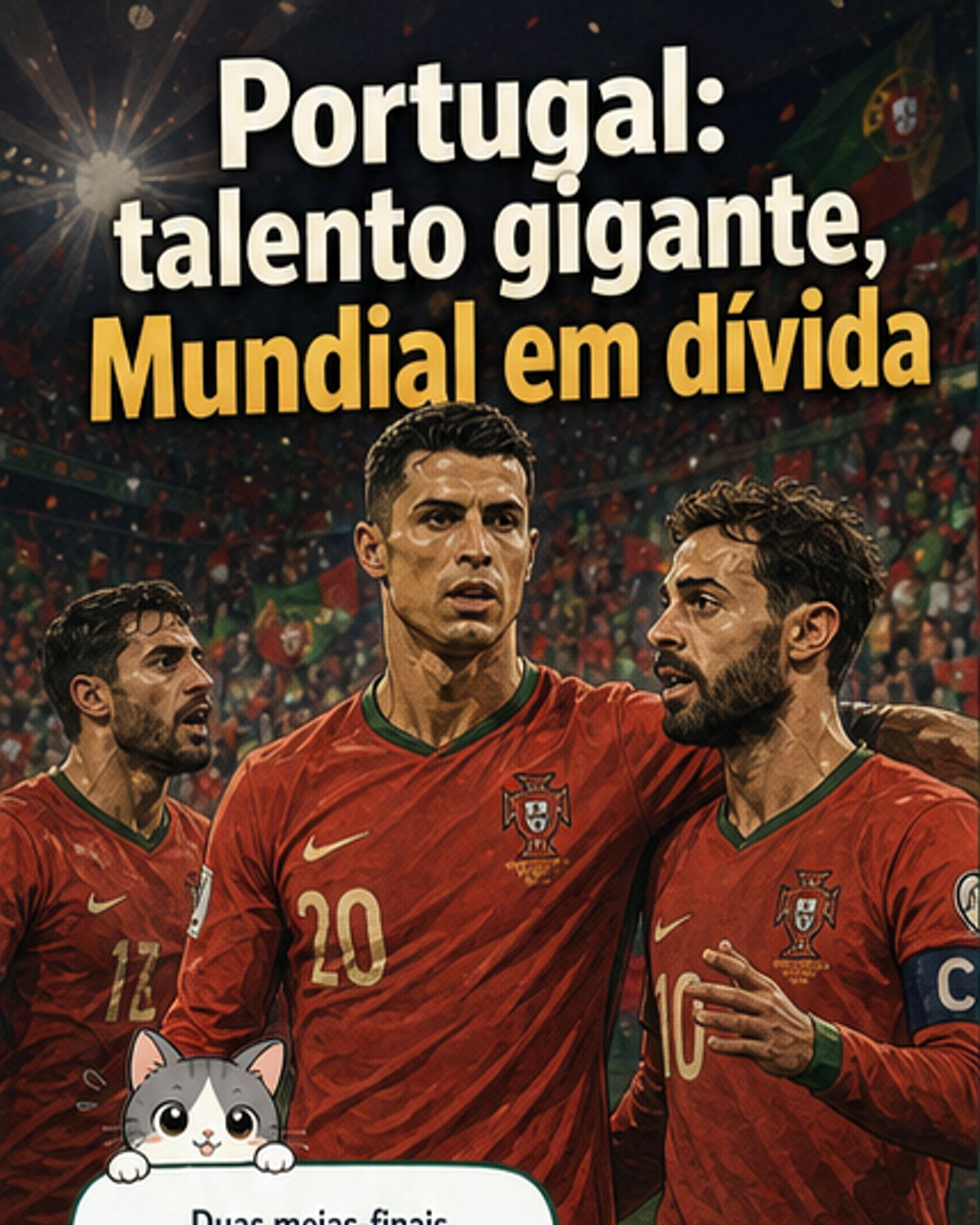 Portugal nos Mundiais: glória e queda
