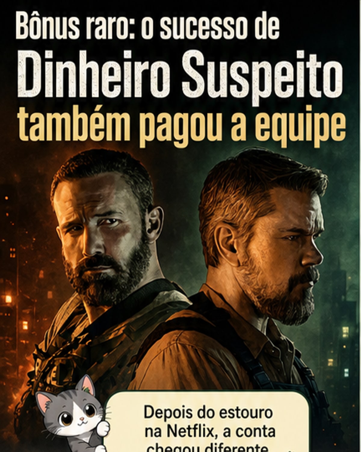 Equipe de 'Dinheiro Suspeito' recebe bônus milionário