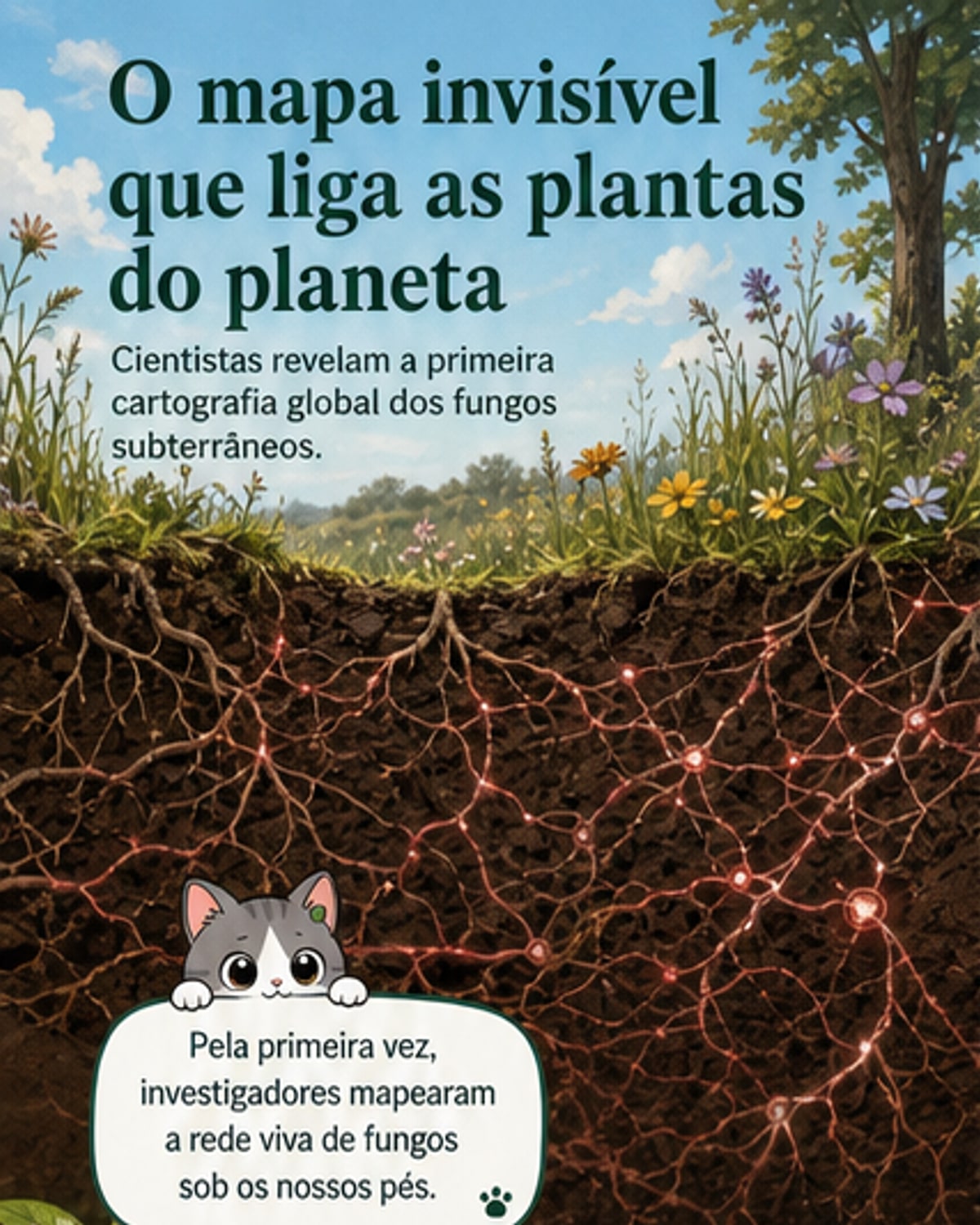 O sistema circulatório da Terra sob nossos pés