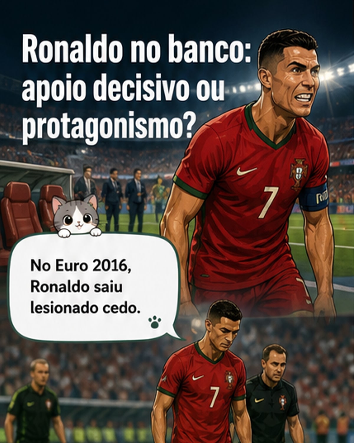 Simões ataca Ronaldo: 'Joga para ser a figura'