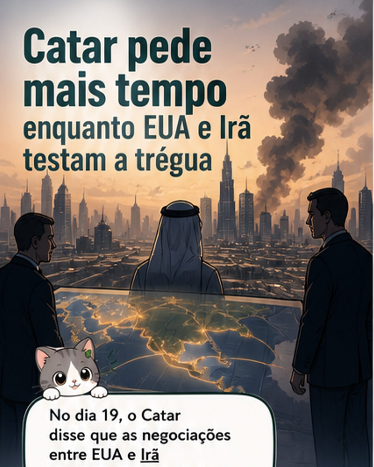 Catar pede mais tempo em negociações entre EUA e Irã