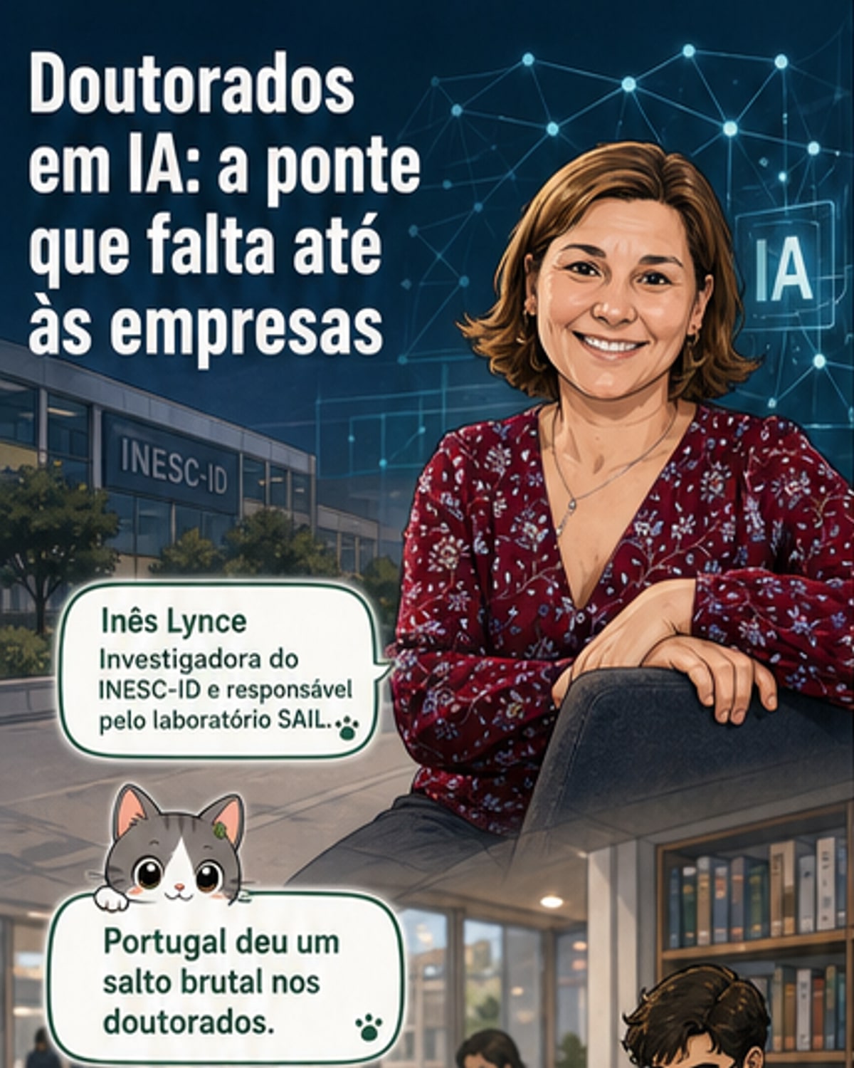 Portugal lança laboratório de IA com 27,2M€