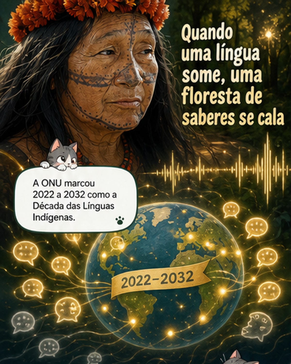 Línguas indígenas ganham vida digital