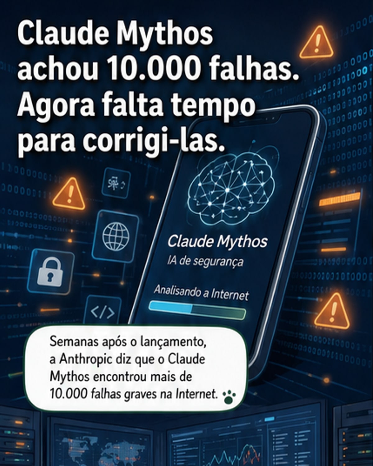 IA encontrou 10 mil falhas, mas criou novo problema