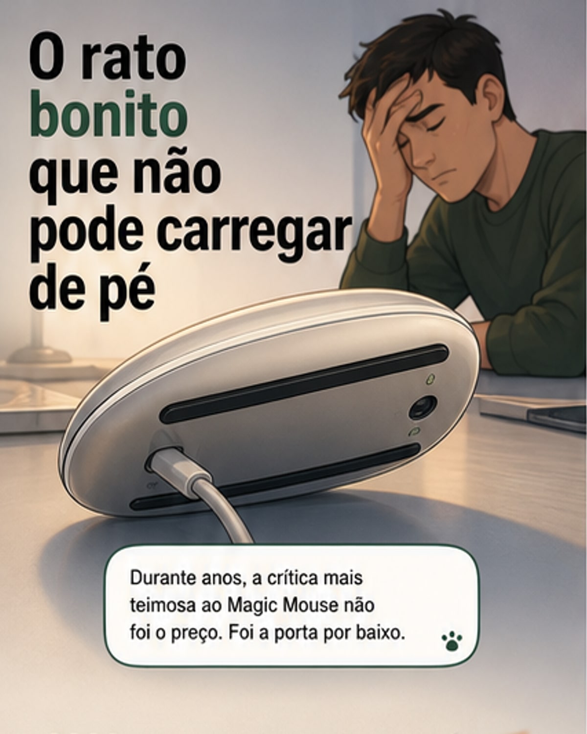 O dilema do Magic Mouse que irrita criativos