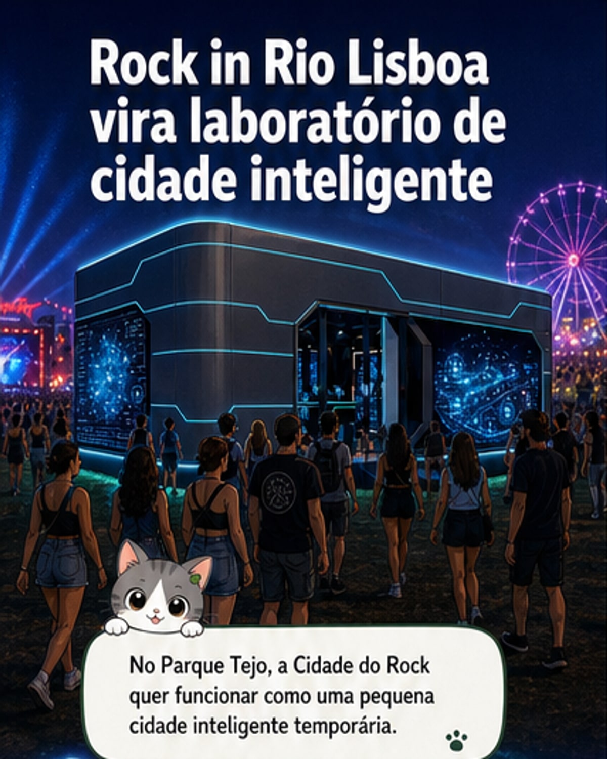 Cidade do futuro no Rock in Rio