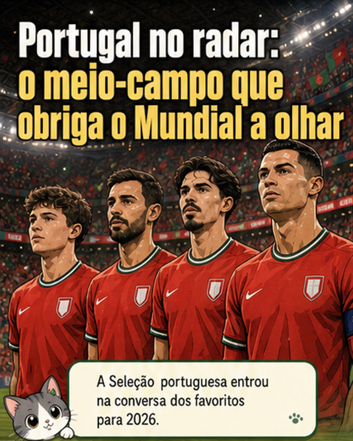 Portugal tem um meio-campo estelar