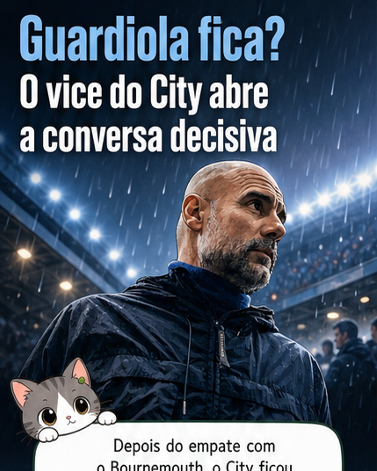 Guardiola fala sobre futuro no City