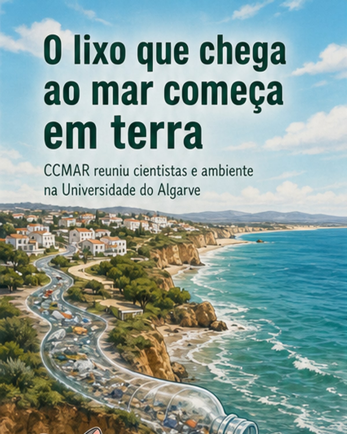 80% da poluição dos oceanos vem da terra