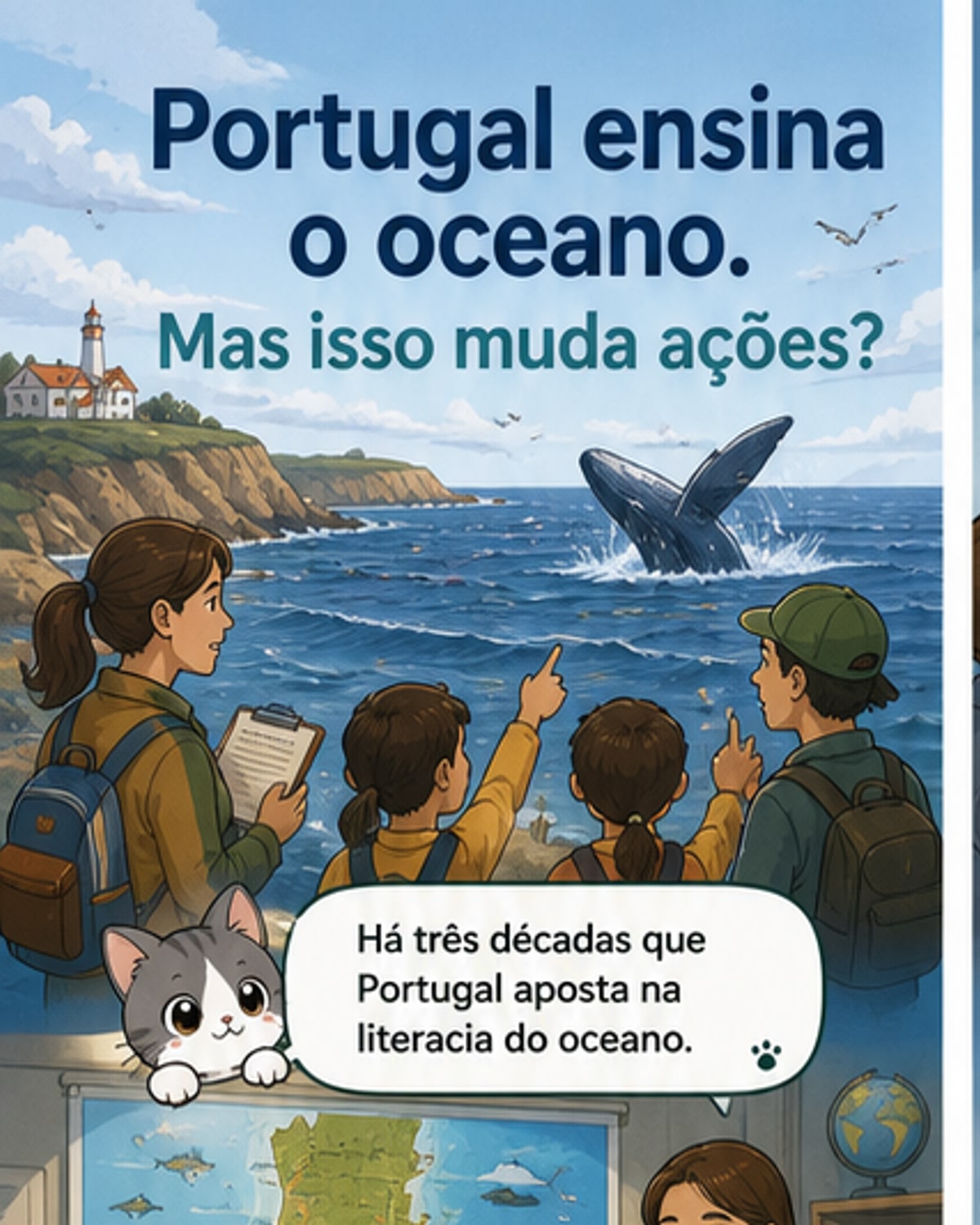 Portugal lidera em educação oceânica, mas não mede impacto