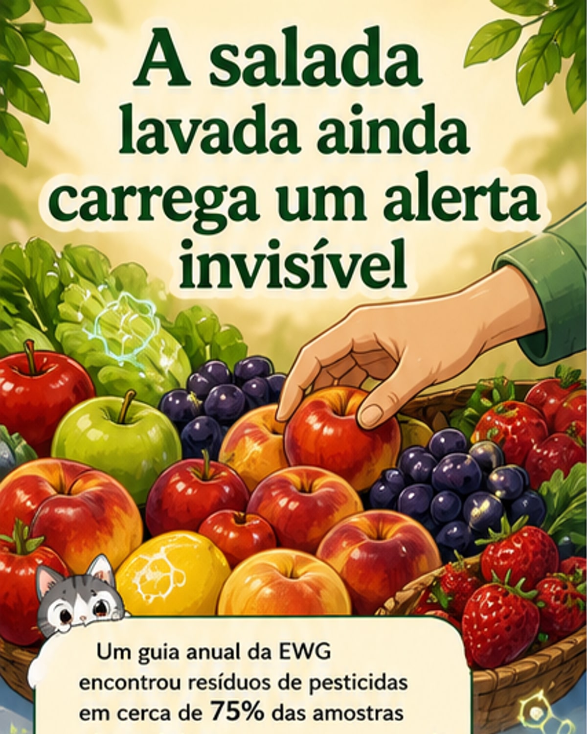 75% das frutas têm resíduos de agrotóxicos