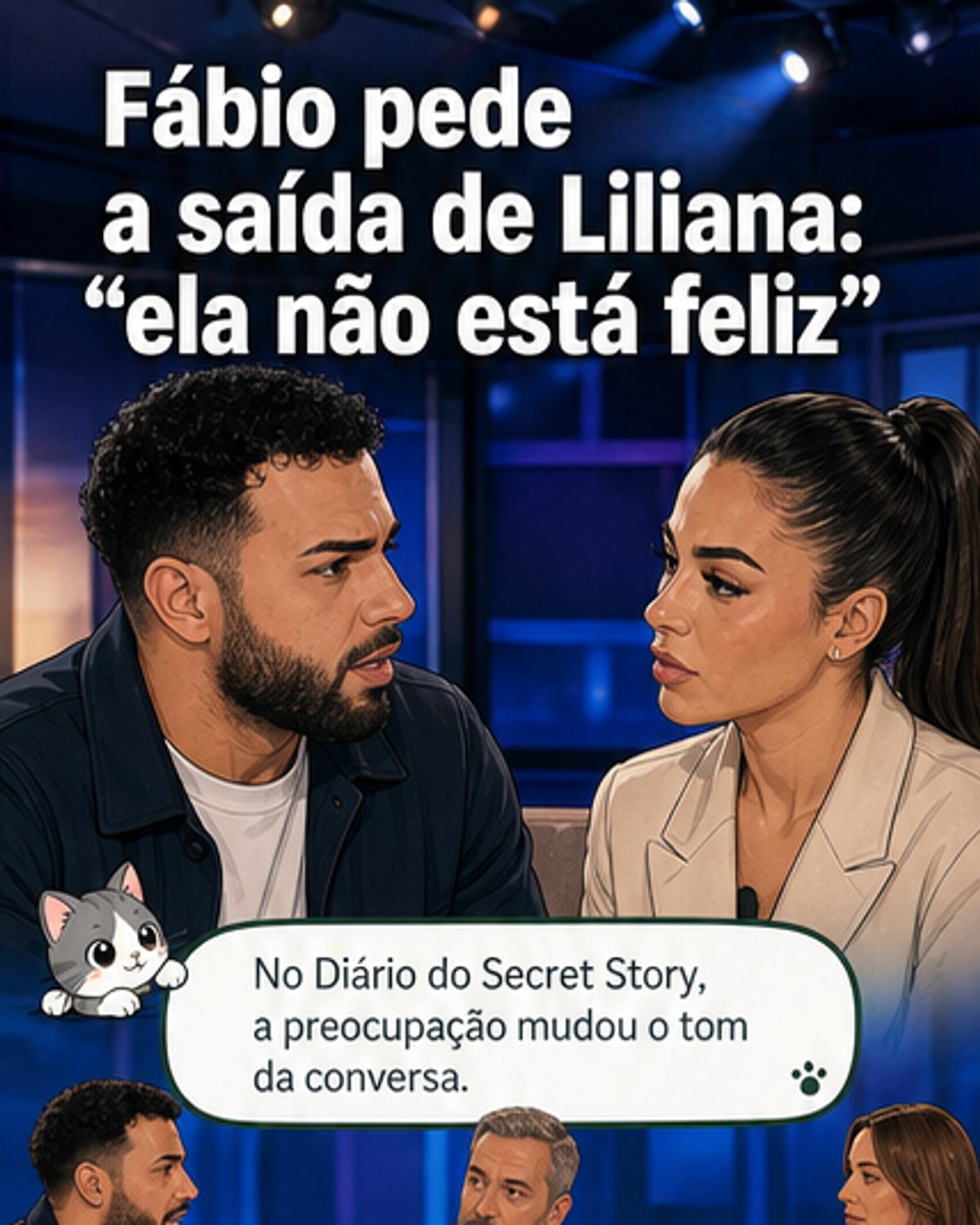 Fábio Pereira quer Liliana fora do jogo