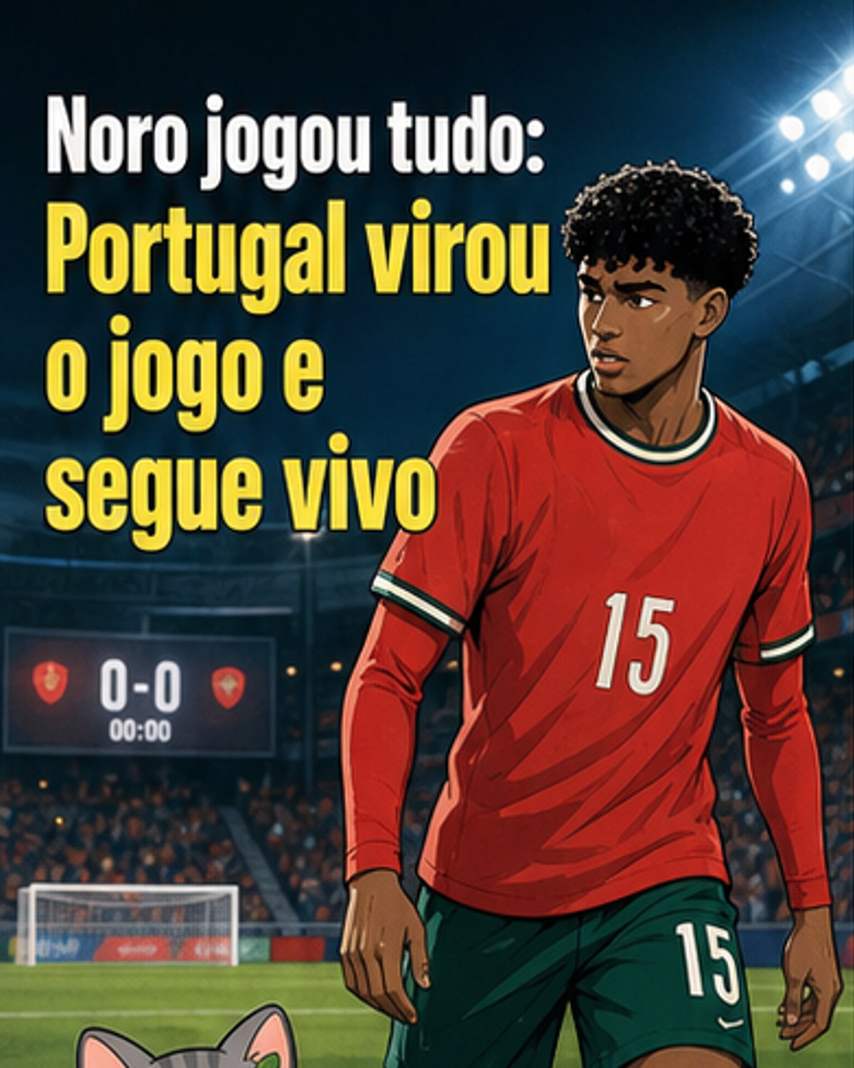 Portugal vira jogo e vence Venezuela