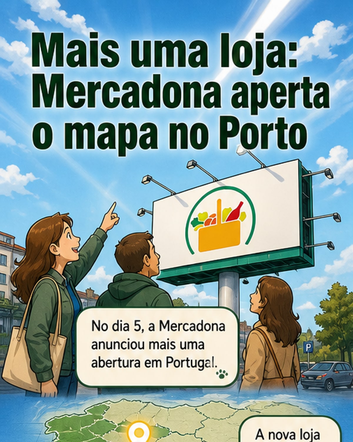 Mercadona abre nova loja no Porto