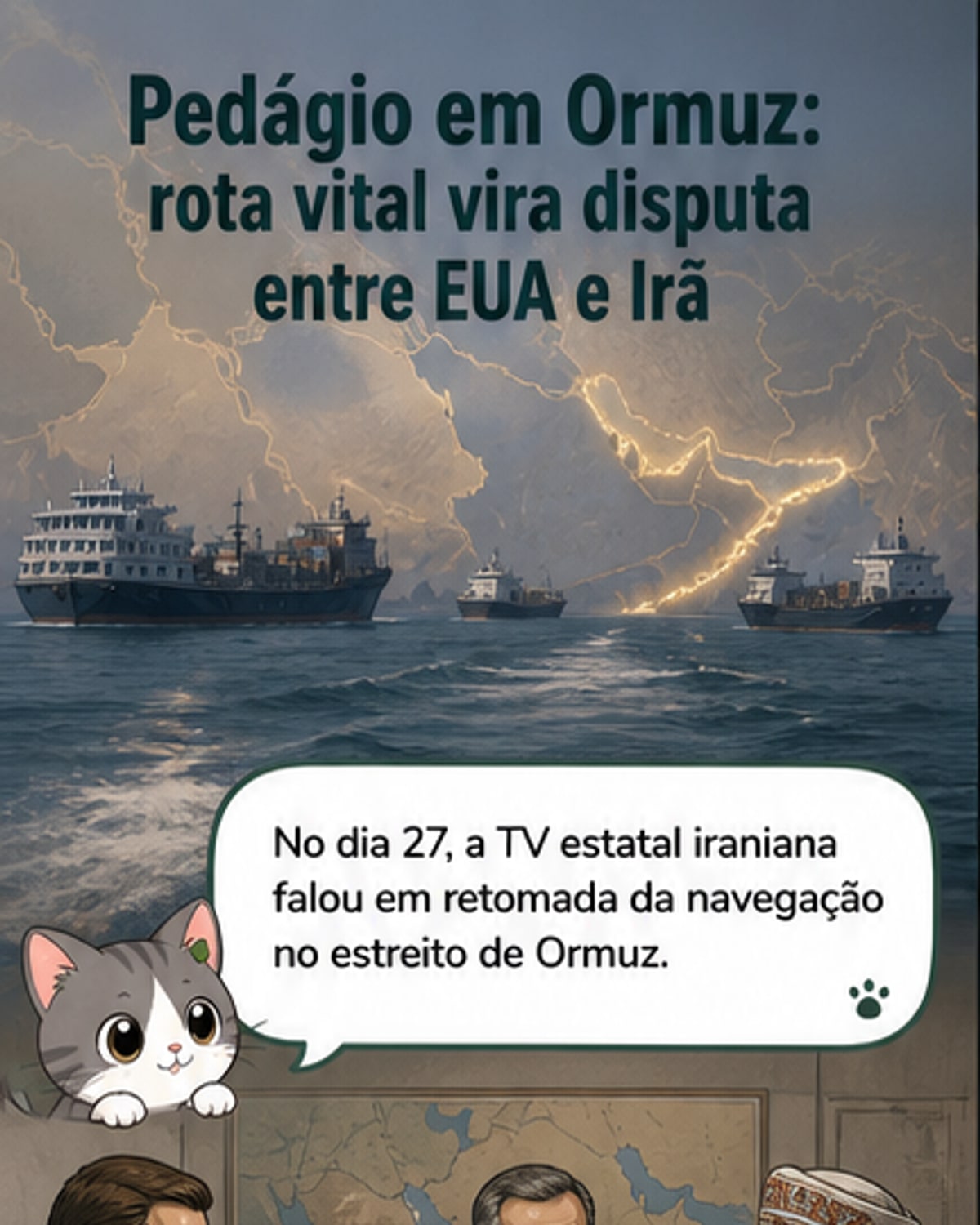 Tensão no Estreito de Ormuz