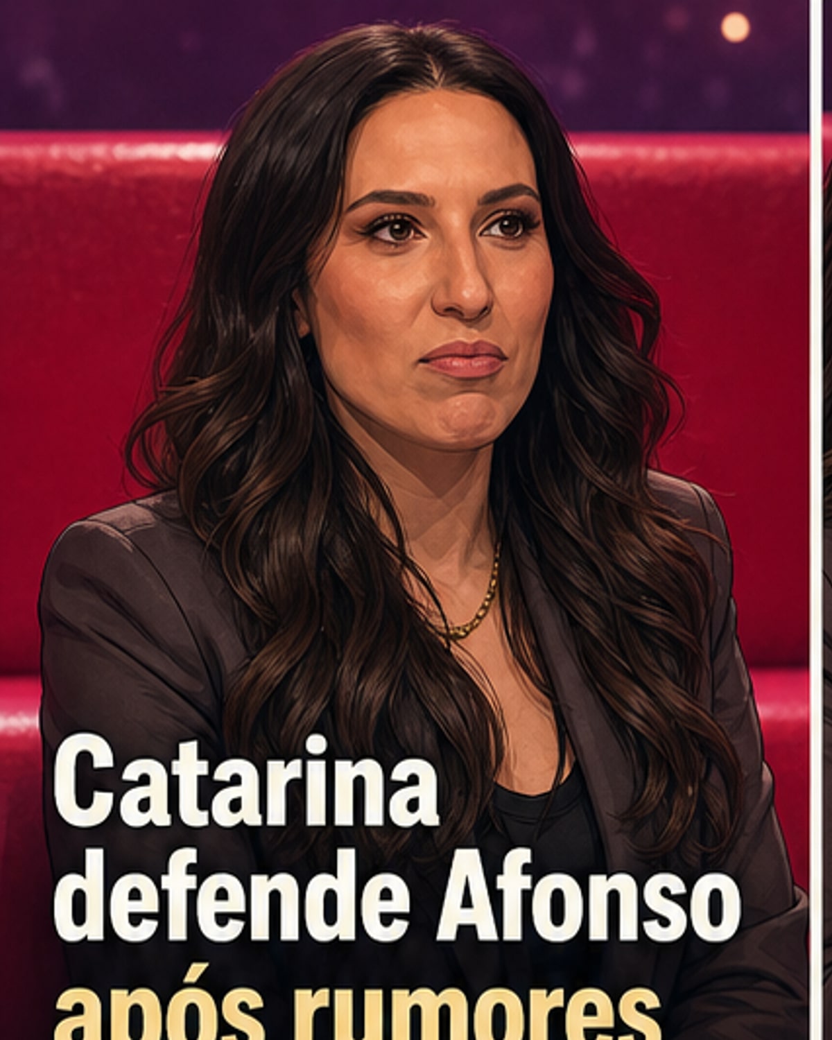 Catarina reage a rumores sobre Afonso