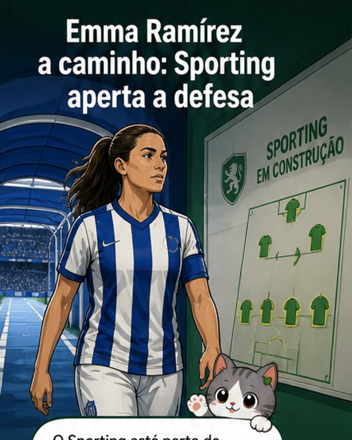 Defesa do Barcelona a caminho do Sporting