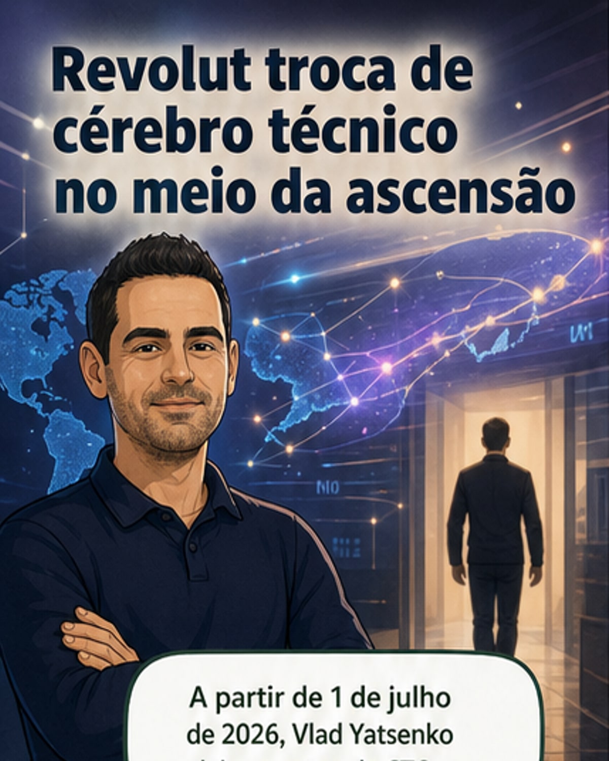 Mudança na liderança técnica da Revolut