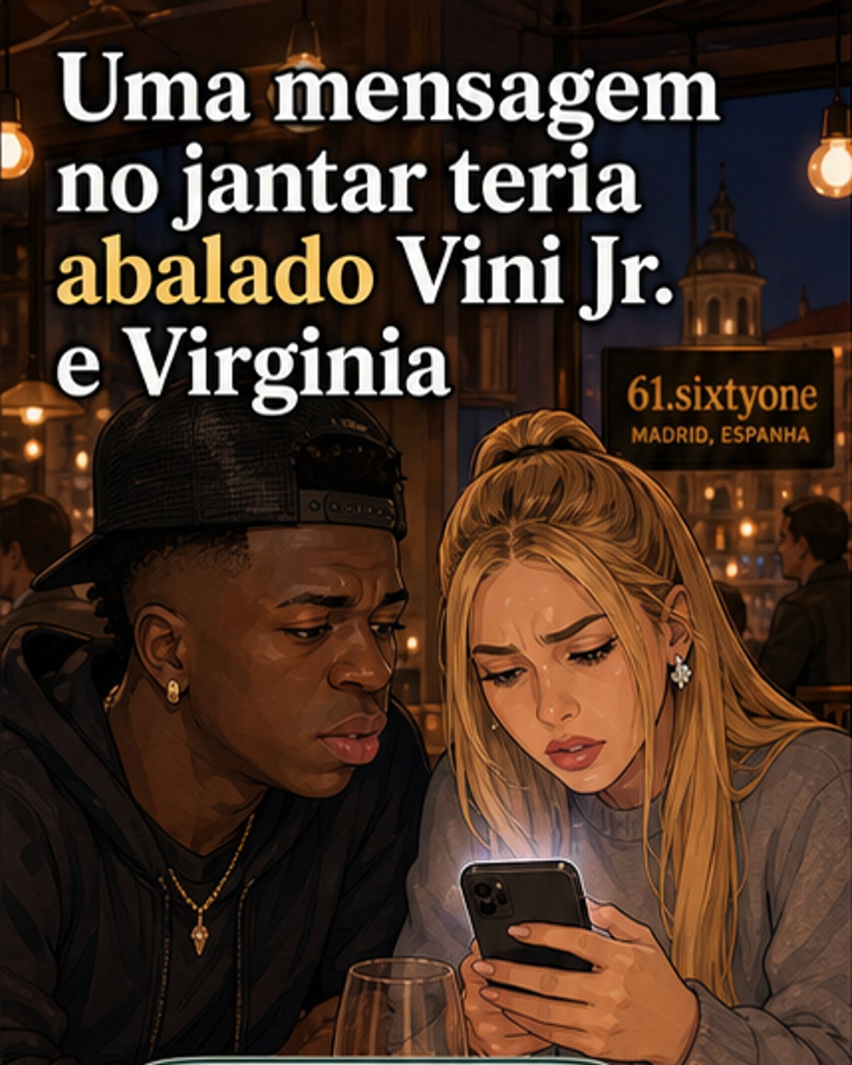 A mensagem que teria provocado o fim