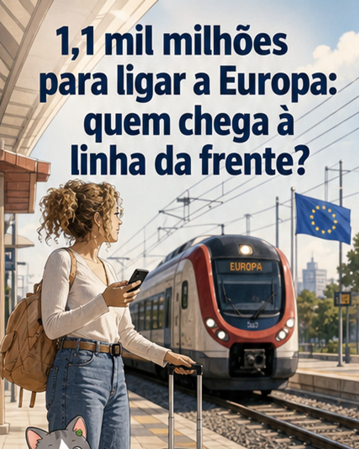 UE lança concurso de 1,1 mil ME para transportes