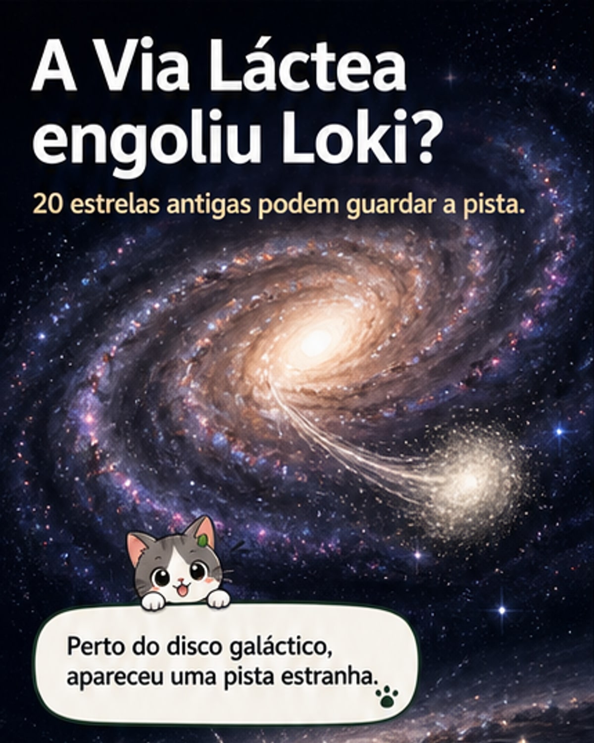 Via Láctea devorou galáxia há 10 bi anos