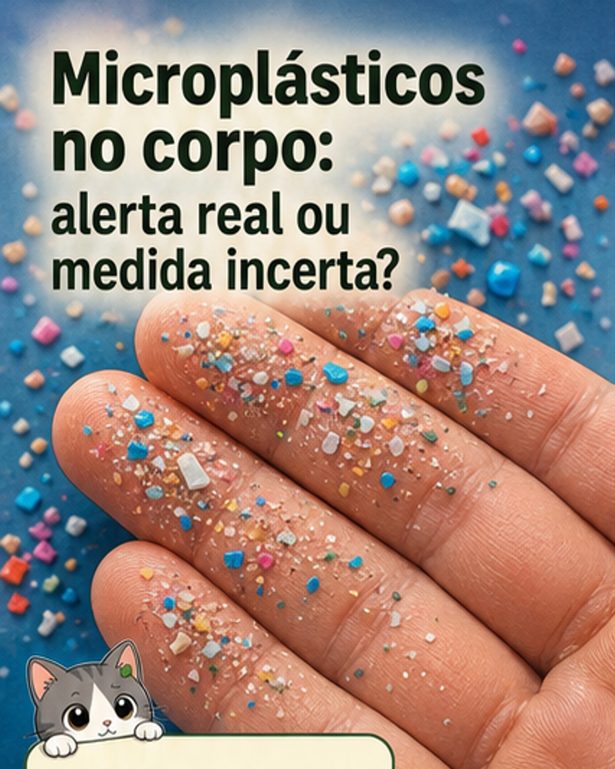 Microplásticos no corpo: risco real?