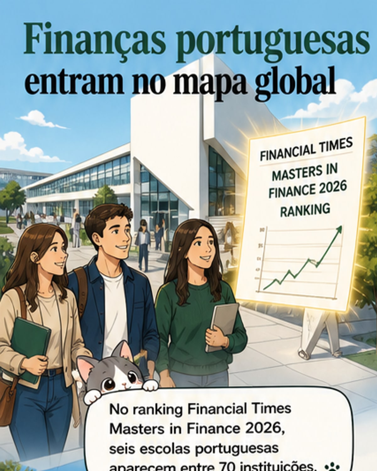 6 escolas de negócios de Portugal no FT