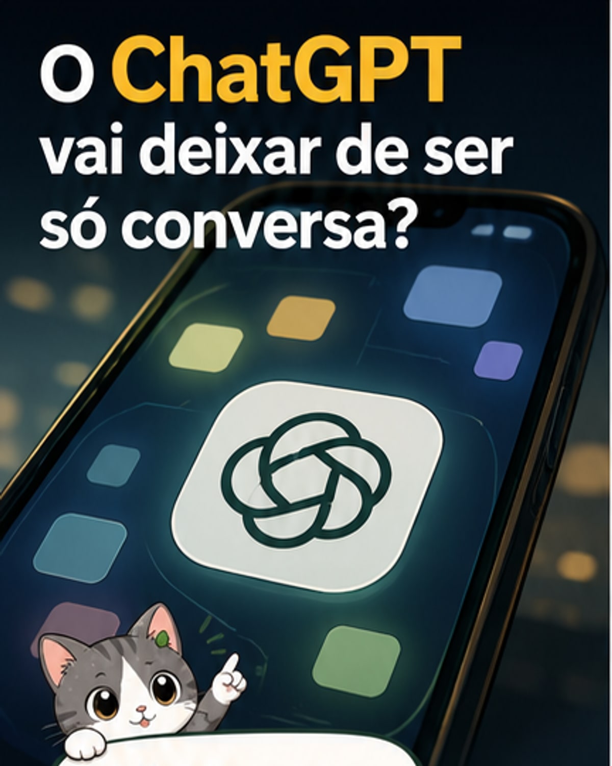 ChatGPT vai mudar radicalmente