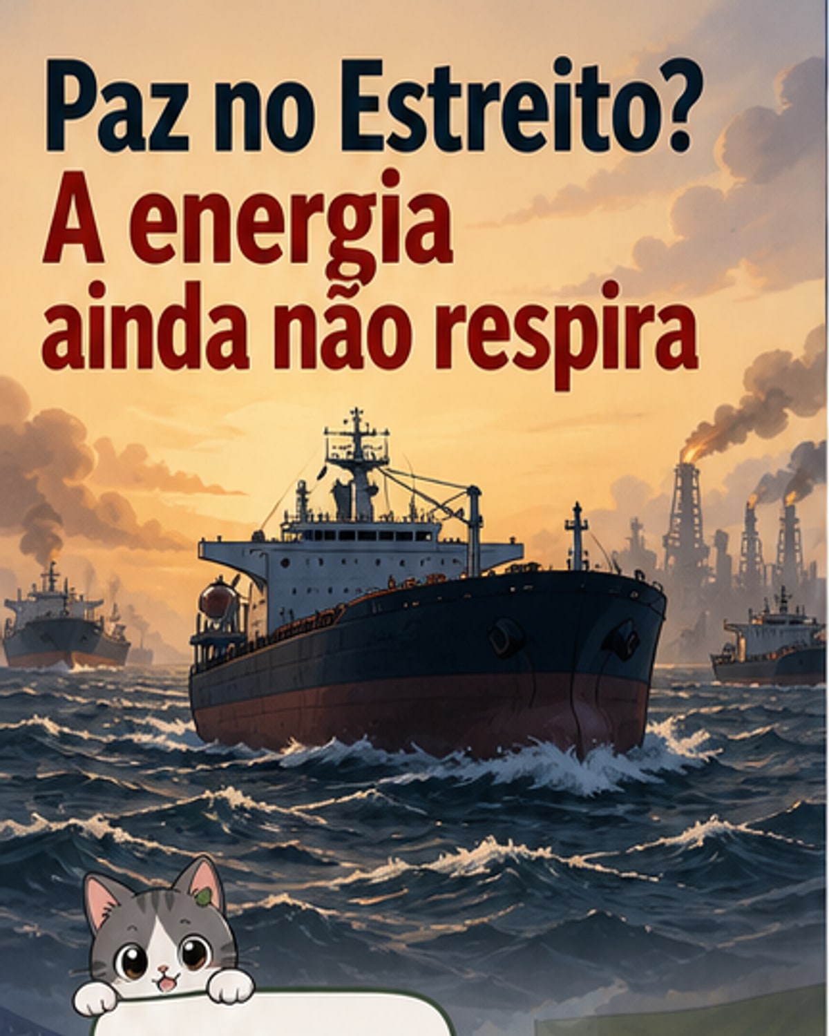 Paz entre EUA e Irã não acaba com crise energética
