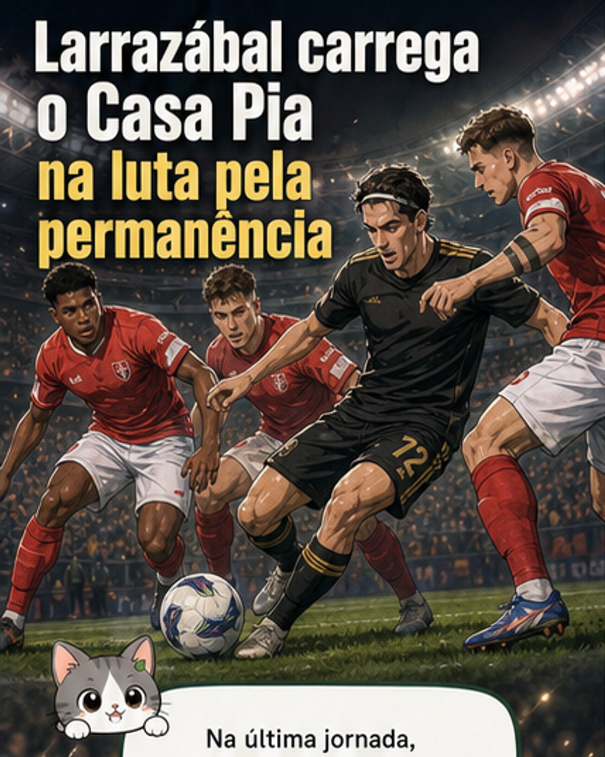 Larrazábal, o herói que pode salvar o Casa Pia
