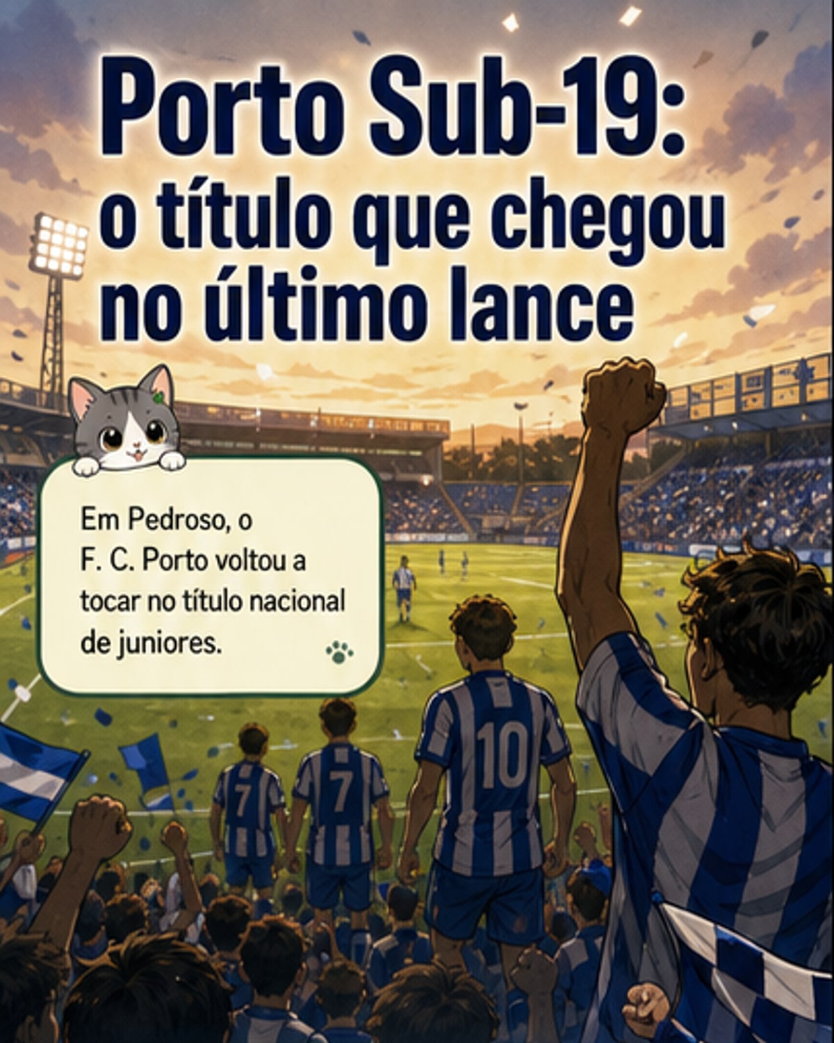 Porto sagra-se campeão sub-19 com golo no fim