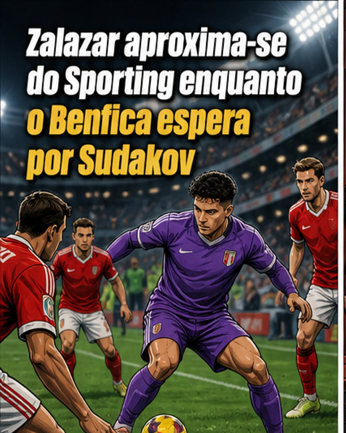 Zalazar perto do Sporting por causa de Sudakov