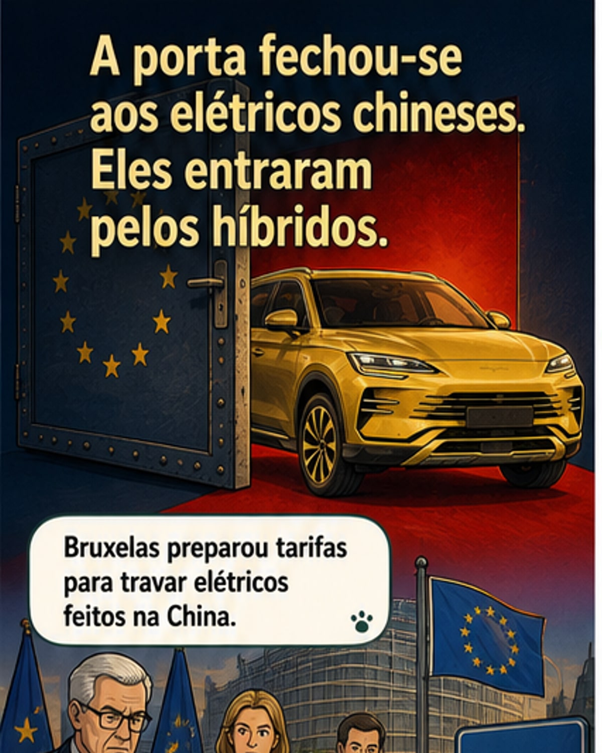 Chineses dominam híbridos na Europa