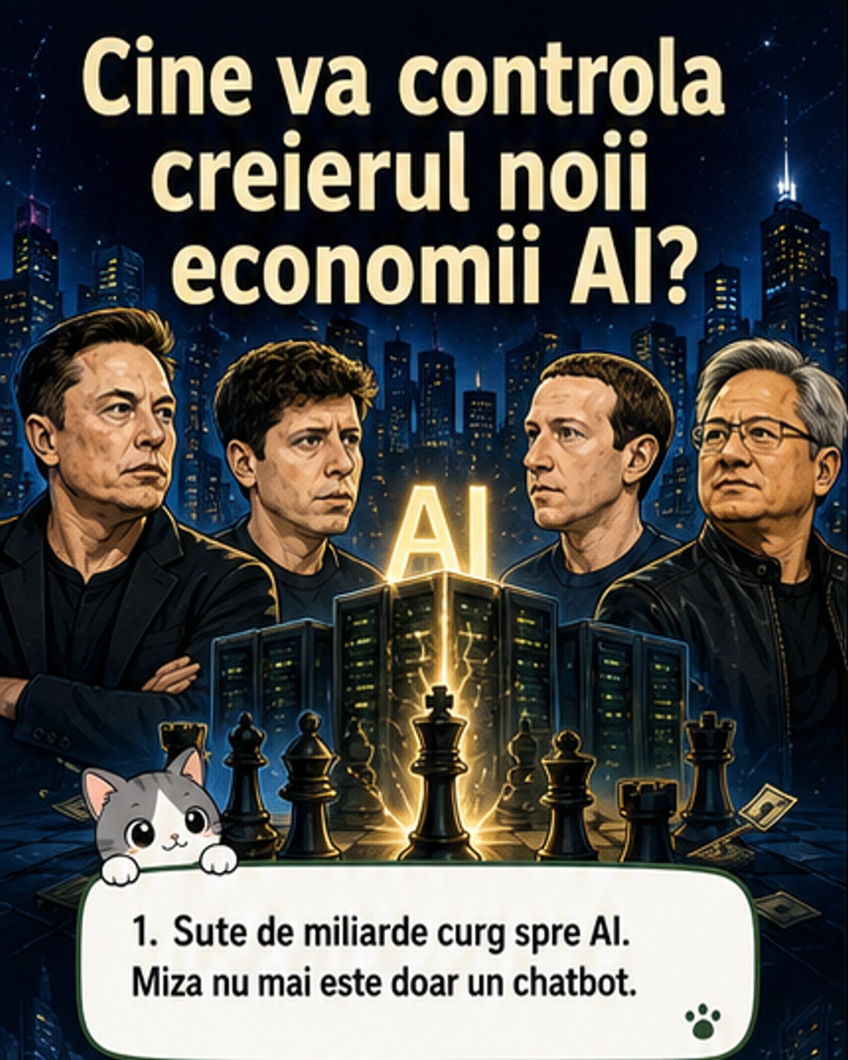 Bătălia miliardarilor pentru AI