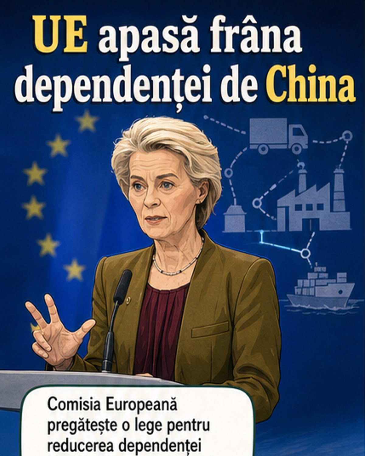 UE pregătește lege pentru ieșirea din umbra Chinei