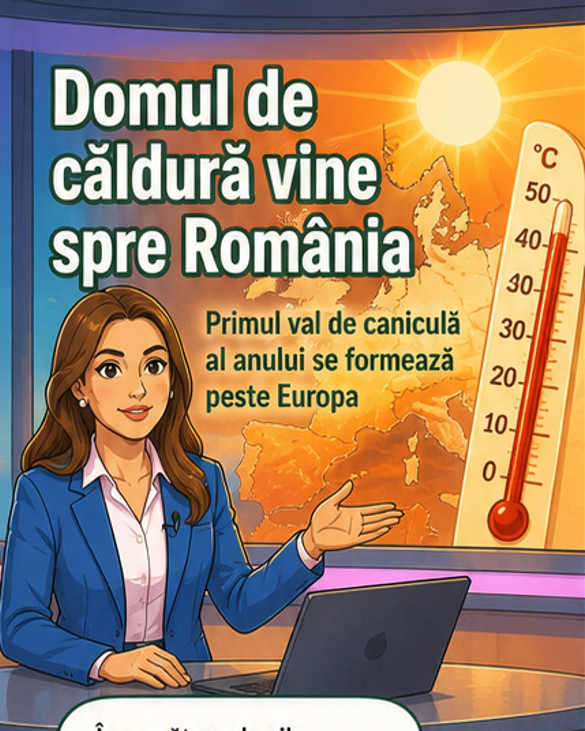 Primul val de caniculă din 2026 se îndreaptă spre România