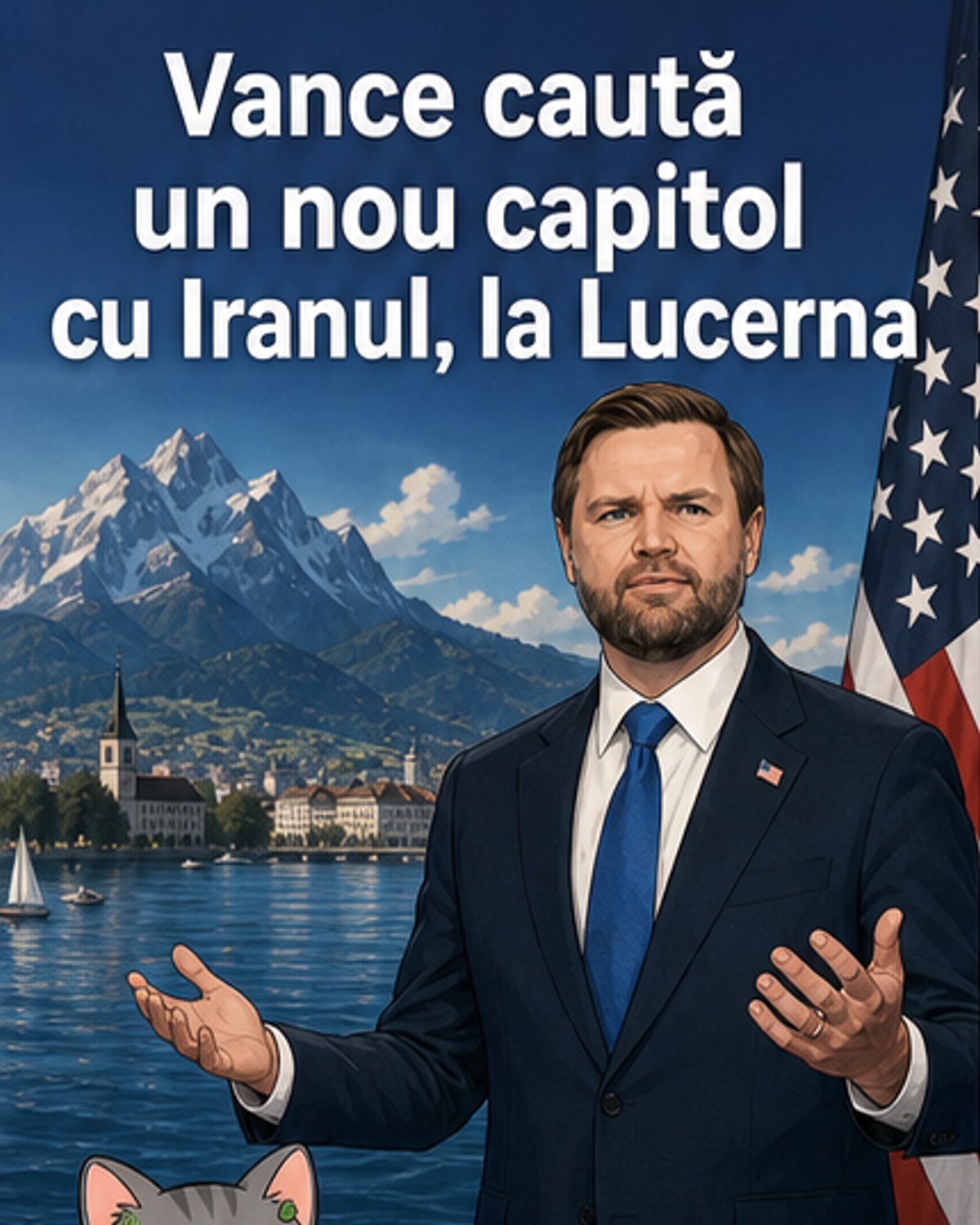 Vicepreședintele SUA discută cu Iranul la Lacul Lucerna