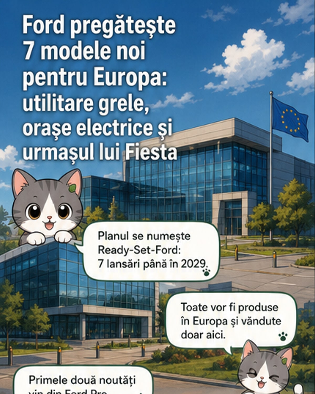 Ford lansează 7 modele noi în Europa