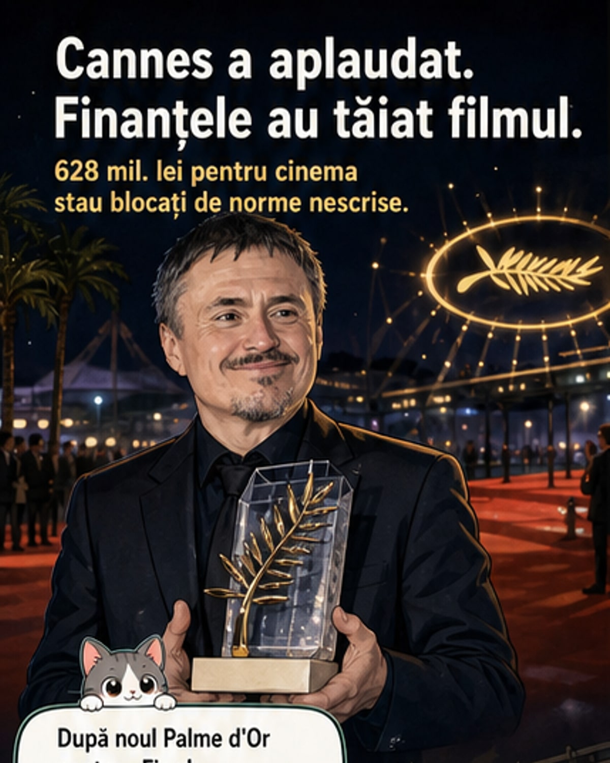 Mungiu, după Cannes: banii pentru film nu ajung