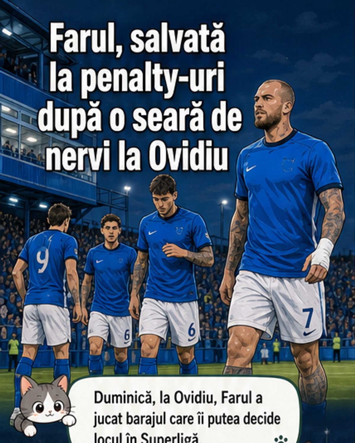 Farul s-a salvat la penalty-uri