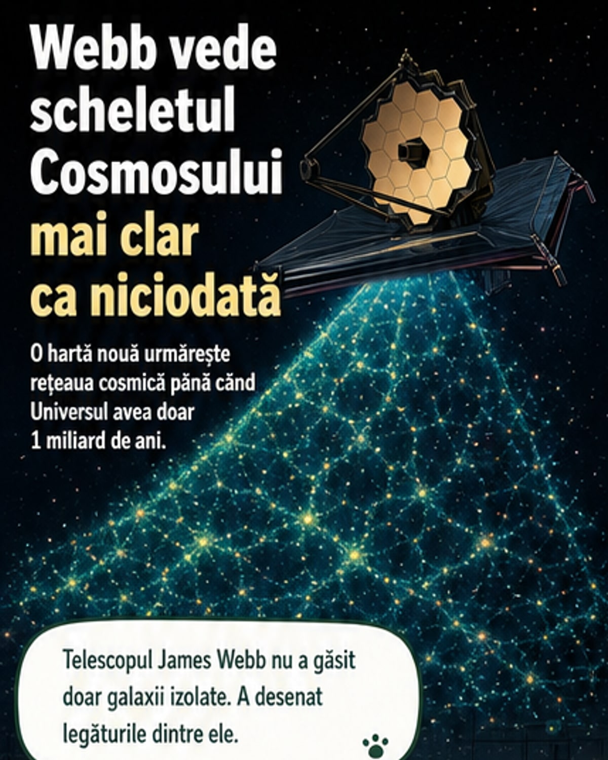 Harta cosmică cea mai clară