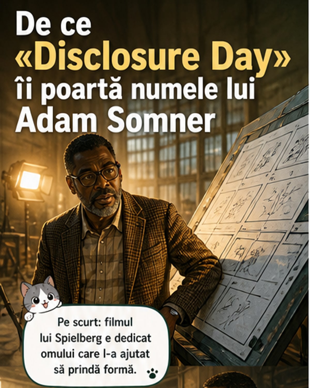 De ce „Disclosure Day” îi este dedicat lui Adam Somner