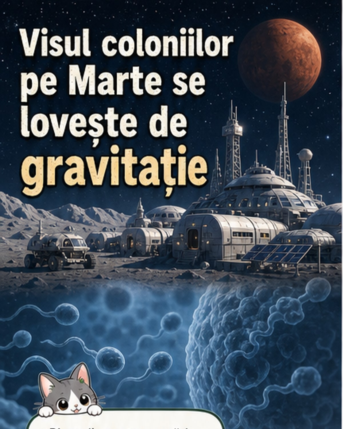 Reproducerea în spațiu, blocată de lipsa gravitației