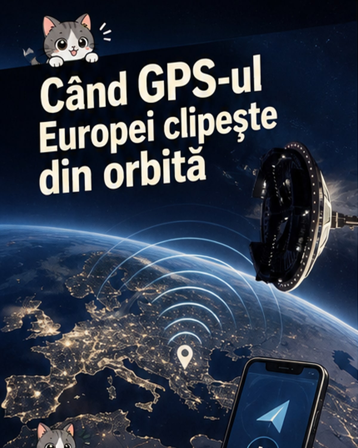 Sateliți ruși perturbează semnalul GPS în Europa