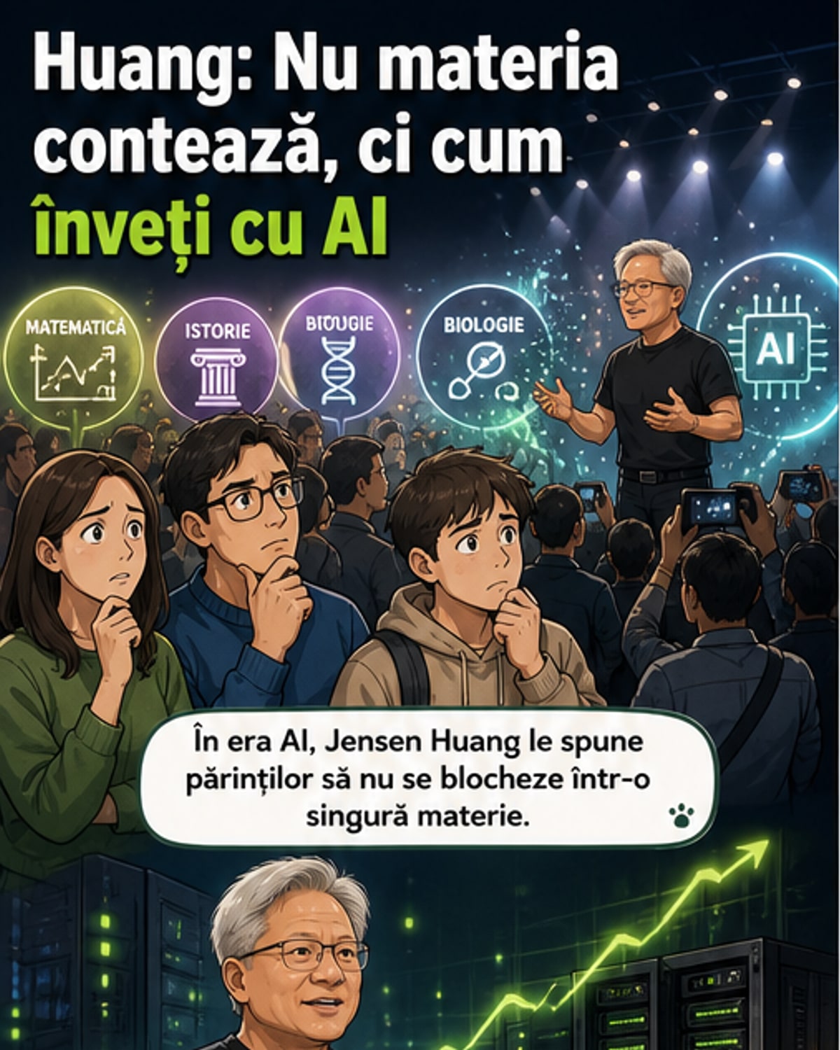 Ce studiază copiii nu mai contează