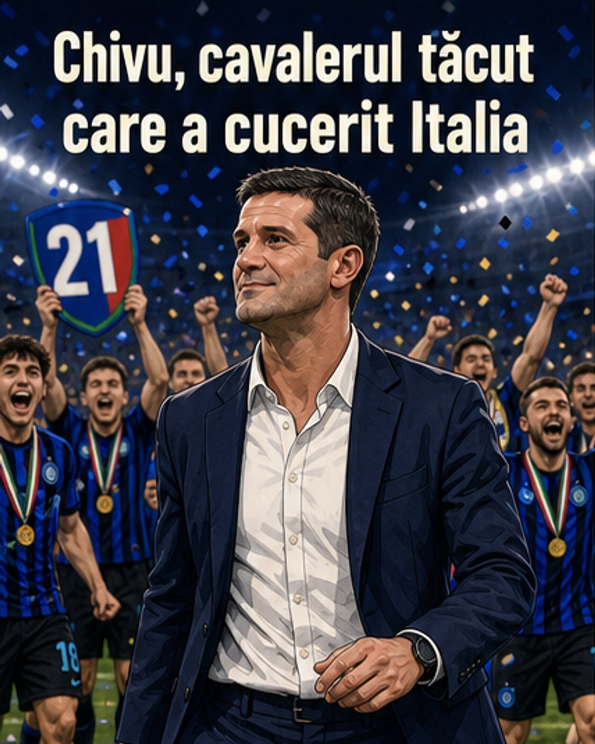 Cristi Chivu, „arhitectul răbdării” la Inter