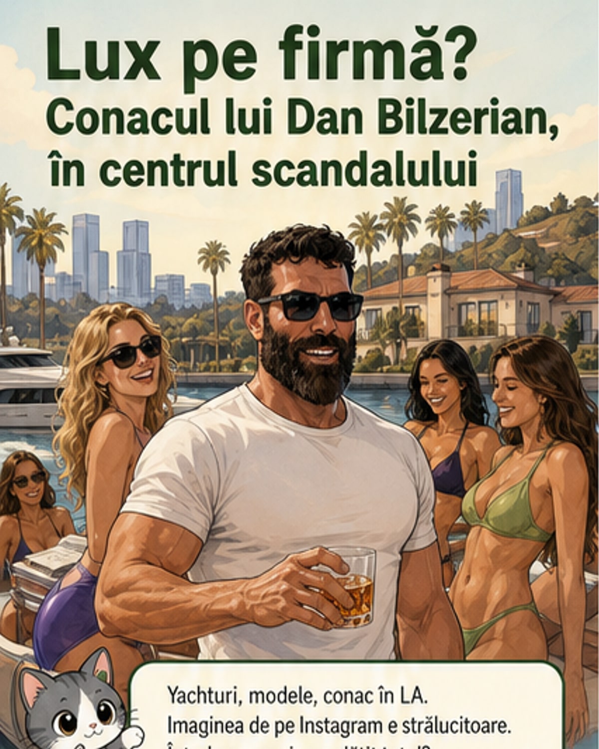 Conacul de 200.000$/lună al lui Dan Bilzerian