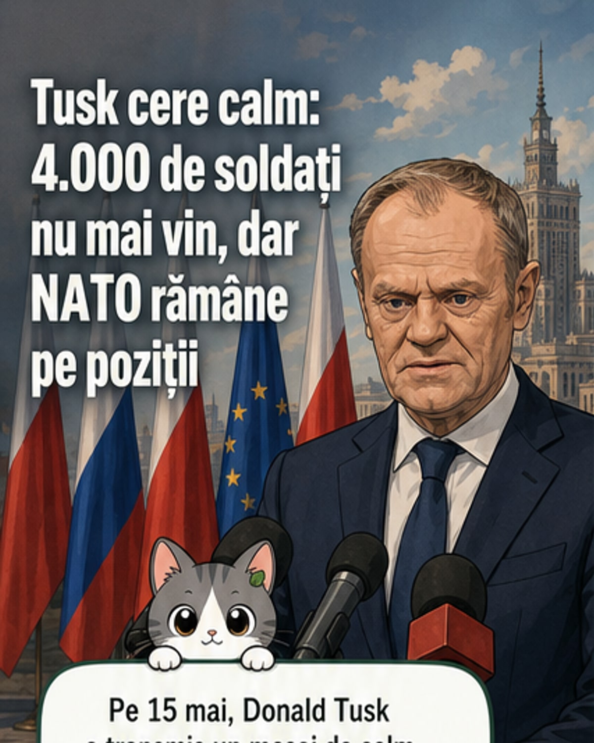 Tusk: Decizia Pentagonului e doar logistică