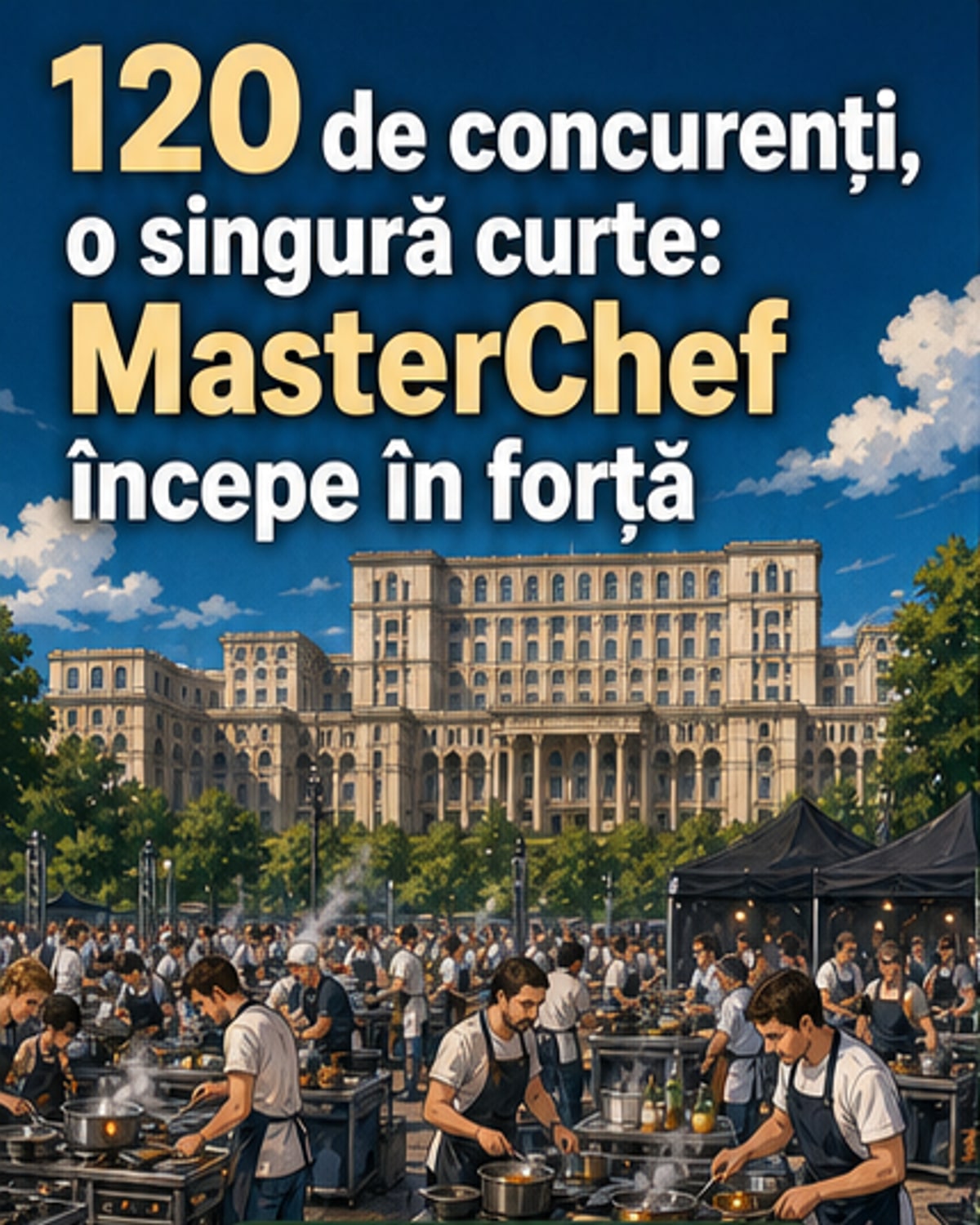 120 concurenți, un singur premiu
